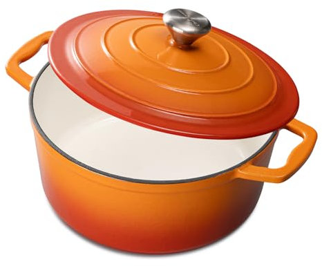 Chef Power dutch oven 5QT, orange