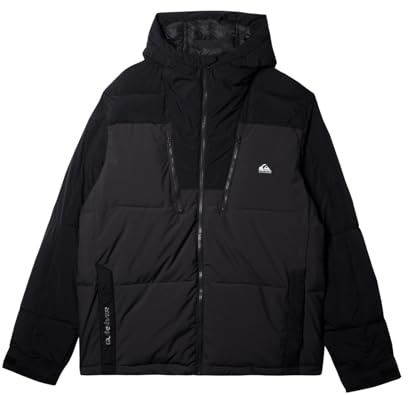 Quiksilver Mens Nomad Hooded Puffer Jacket Extra Warm Winter Water Repellent