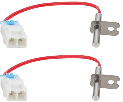 Be In Your Mind 2 Stück Thermistorbaugruppe Ersatzteil 6323EL2001B 6323EL2001H Kompatibel mit LG Trockner Kompatibel mit Kenmore Trocknern