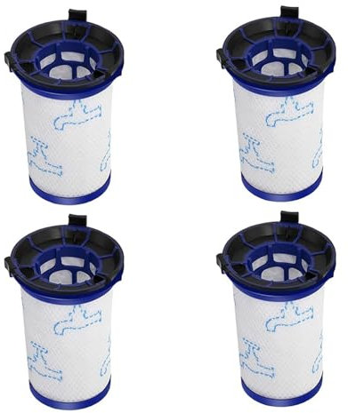 JOZJJ Set di 4 filtri HEPA compatibili con Rowenta Air Force 360 RH9037 RH9038 RH9039 RH9051WO RH9057WO RH9086WO Aspirapolvere ZR009001