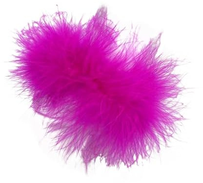 Blausky 1 bracciale a scatto da donna, con piume di struzzo, a forma di piume, per capelli, decorazione da polso per feste creative, colore nero