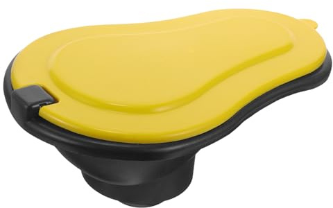 Tragbare Hocktoilette für Erwachsene mit Deckel, Kunststoff, Baustellen | Removable Buckets, Geruchskontrolle für Renovierung und Außeneinsatz, Portable Sanitation