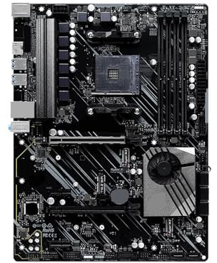 For X570 Phantom Gaming 4S Placa Base X570 AM4 Compatible con 5600 5600G 5700X 5800X3D CPU 4 × DDR4 128GB PCI-E 4,0 HDMI M.2 ATX For ASRock, Partes