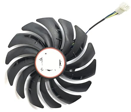 LIYANYG PLD10010S12HH PLD09210S12HH 4pin GTX1080 TI GPU Kühler für MSI für GEFORCE für GTX 1080 Ti für Gaming X für Trio Grafikkarte Lüfter(Brown)