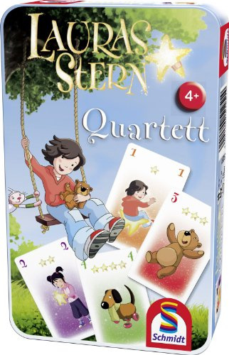 Schmidt Spiele 51251 - Lauras Stern - Kartenspiel in Metallbox