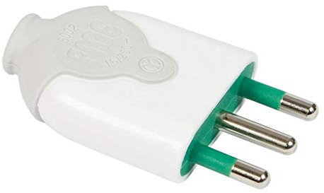 FANTON + E Vert, Blanc Courant électrique – Prise (16 A)