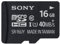 Sony 16GB MicroSDHC Secure Digital Flash Memory Card - PERFORMANCE Series Class 10 UHS-1 (Read 40MB/s) - SR16UYA with Adapter