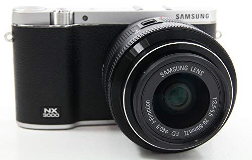 Samsung NX3000 20MP Compact System Camera with 20-50 MM Lens - Black