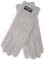 EEM Damen Strickhandschuhe, weiche Wolle, Thinsulate Thermofutter, grau L/XL