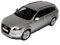 Kyosho A-U-D-I Q7 Orca EIS Silber 1. Generation Ab Facelift 2009 1/18 Modell Auto mit individiuellem Wunschkennzeichen