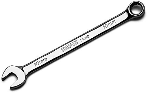 Capri Tools 1-1310 Combination Wrench, 12 Point, Metric, 10 mm, Chrome