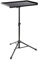 K&M 13500 Percussion-Ablagetisch Schwarz – 57,3 cm x 37,3 cm Tischplatte – Stahl – höhenverstellbare Ablage für Zubehör