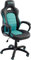 Nacon Silla de Gaming, Piel Sintética, Negro y Azul, 78.5x32.5x66 cm
