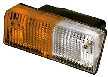 AMA Frontscheinwerfer links, 2 Funktionen, 165 x 60 mm, Weiß, Halogen, Traktor, Scheinwerfer