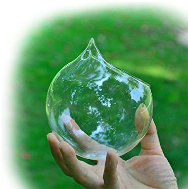 Ogquaton Verre Suspendu Plante Terrarium Fleur Vase Fleur Plante Pot Conteneur Hydroponique Plantes Verre De Mariage Décoration de La Maison Durable et Utile