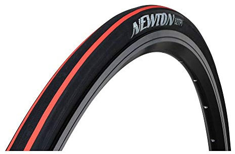 NEWTON TS (23-622) - Cubierta para Bicicleta (700 x 23 e-01, Borde Rojo)