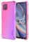 HAOTIAN Cover per Oppo Reno 4Z 5G(Reno4 Z 5G) Cover, Custodia in TPU a Gradiente Colori, [Rinforzare la con Quattro Angoli] Custodia Trasparente Silicone Morbida TPU Ultra Sottile Case (Rosa/Viola)