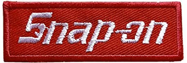 Embroidered Badge SNAP ON Tools CAR Motor Sport Racing Team Iron on Sew on Patch
