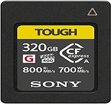 Sony 320Gb CEA-G Series CFexpress Type A Memory Card