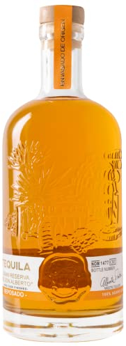Don Alberto Tequila Reposado (70cl) | Award-Winning Small Batch Reposado Tequila for Sipping | 100% Blue Weber Agave | Hints of Citrus & Caramel | Amber Tone | Hand-Harvested in Mexico | 40% ABV