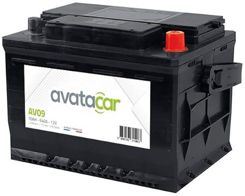 Batterie Avatacar AV09 70Ah 640A Avatacar