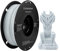 PETG Filament 1.75mm, TINMORRY Verbessert PETG-Eco 3D-Druckmaterialien, Kompatibel mit Bambu FDM 3D Drucker, 1 KG 1 Spule, Marble-White
