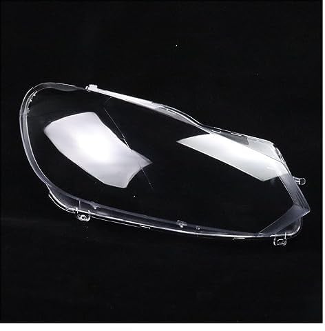 INGKE Transparente Auto Front Scheinwerfer Linsen Abdeckung für VW Golf 6 Xenon/GTI 2010-2013,Auto Lampen Schirm Abdeckungen Gehäuse,B-Right Side