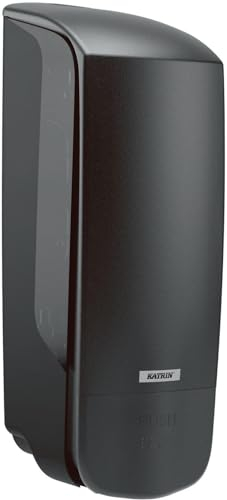 Katrin Seifenspender 1000 ml, Systemspender schwarz, 290 x 100 x 125 mm (H/B/T), 773970