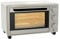 HOMCOM Mini Oven, 21L Countertop Electric Grill, Toaster Oven with Adjustable Temperature, Timer, Baking Tray and Wire Rack, 1400W, Cream