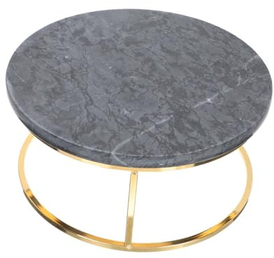 Garneck Robusto Porta Torta in Marmo Porta Dessert Multiuso Elegante Accessorio Per La Casa