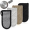 4PCS Pan Handle Cover, Cast Iron Handle Cover Heat Resistant for Home Kitchen Cooking Tools