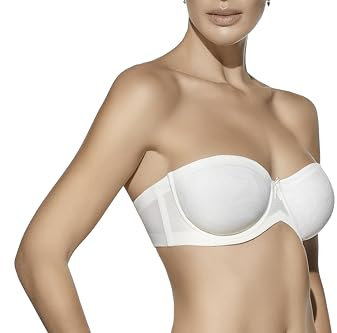 Sujetador Sandra SIN Tirantes Y con Aros, DE LA Gama Violeta