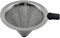 Housoutil Filtro a Goccia Macchina Servire Creatore Macinino Tazza Portatile Perdere Riutilizzabile Versare Caffettiera a Freddo Elettrico Imbuto Del Caffè Filtro Del Caffè Silver