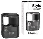 CCELL STYLO 510 Thread Battery, Black, 290mAh Capacity, USB-C Charging, precsion heat temp control Compatible with CBD and Thick Oil Cartridges -no nicotine (black)