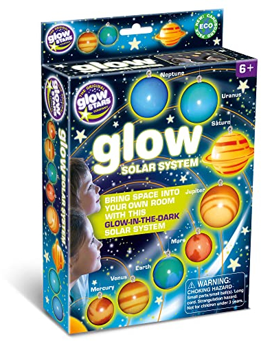 The Original Glowstars Company Brainstorm Glow Solar System