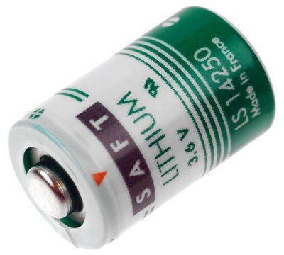 Original Lithiumbatterie SAFT LS14250 mit Lithium/ 3.6V/ 1.200 mAh