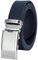 LINDENMANN Leder-Gürtel Herren 33 mm Vollleder marine, Größe/Size:115, Farbe/Color:blau