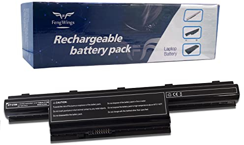 FengWings® Akku BTP-DTBM 11.1V 5200mAh BTP-DSBM BTP-DVBM Laptop Akku Batterie für Medion Akoya E6232 P6640 M98358 MD98642 MD99070 MD99220 MD99221 MD99222 40040605(SMP SDI) 604UY0T021