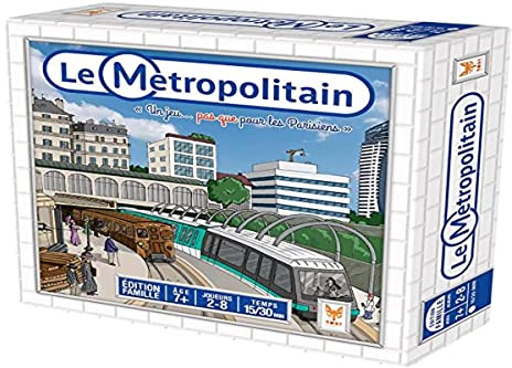 Topi Games – 259001 – Metropolitan – Spiel Nicht DASS für Le Parisien