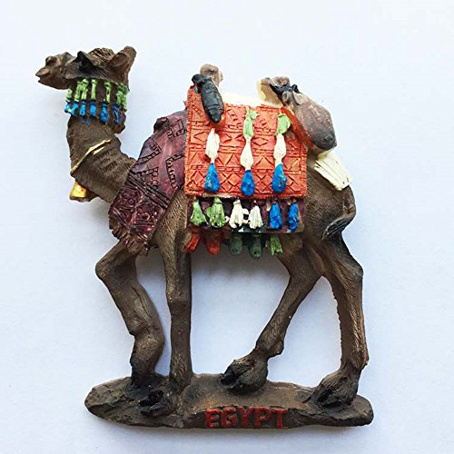 Kühlschrankmagnet, 3D-Kamel, Ägypten-Souvenir, für Zuhause und Küche, Polyresin, Handwerk, Kamel, Ägypten
