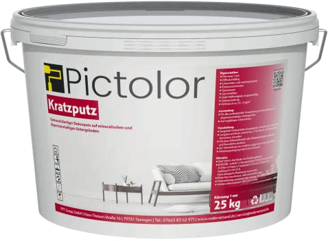 Pictolor Innenputz 25kg Körnung: 1mm