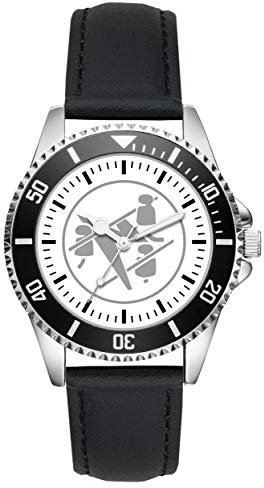 KIESENBERG Elektriker Geschenk Artikel Idee Fan Uhr L-1302