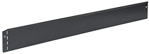 bellissa Rasenkante aus Metall - 99735 - Stahlblech feuerverzinkt und pulverbeschichtet, anthrazit - 118 x 12,5 cm, Nutzlänge 1,15 m - Mit patentierter Verbindungstechnik