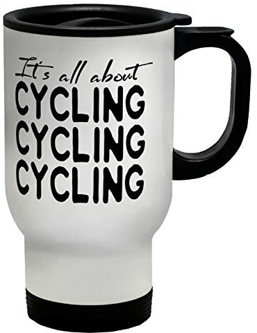 Shopagift It's All About Cycling Travel Mug Cup