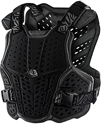 Troy Lee Designs Pettorina Moto ROCKFIGHT Chest Protector Regolabile con Inserti in EPP protettivi per Ragazzi