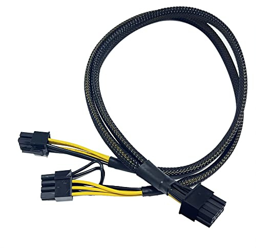 ZAHARA Cavo Adattatore di Alimentazione 10 Pin a 8 + 6 Pin per dell Precision 5820 e GPU 50 cm