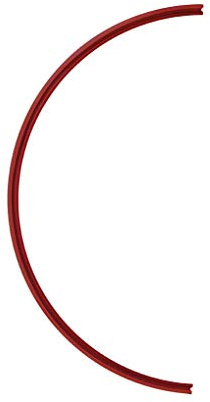 BRA Dupla Prior Junta de sartén 20 cm, Silicona, color rojo