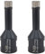 NBB vakuumgelötete Diamant lochsäge mit M14 zum professionellen Trocken- oder Nass bohren auf hartem Porzellan, Keramik, Fliesen, Granit, Marmor, schnell, langlebig, für Winkelschleifer (10mm x2pcs)