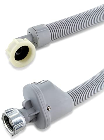 DL-pro Universal 3m Zulaufschlauch Aquastop Schlauch Aquastopschlauch Wasserschlauch Wasserzulaufschlauch gerade/Winkel für Waschmaschine Spülmaschine Geschirrspüler