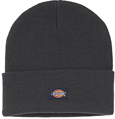 Dickies Herren Mütze mit Bündchen aus Acryl Beanie, Schwarz, Einheitsgröße